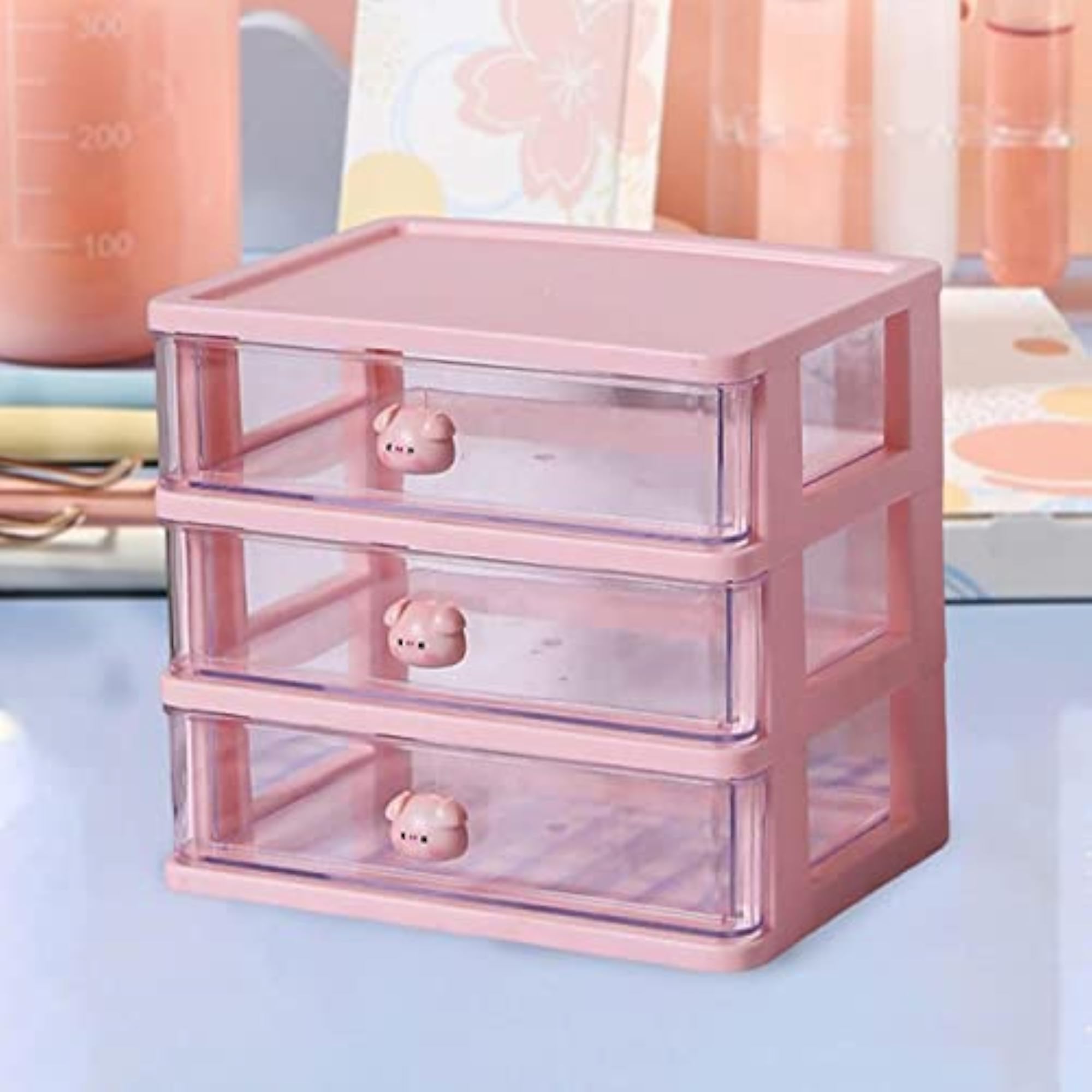 Desktop Drawer Organizer Cosmetic Organiser Case